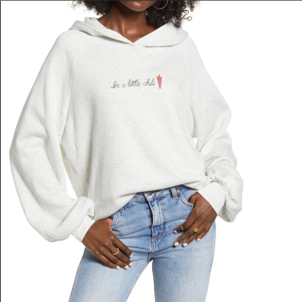 ISO “I’m a little chili” sweatshirt